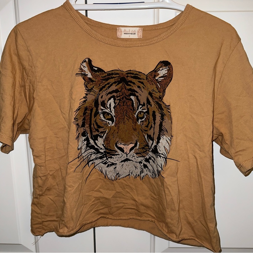 Tiger Crop Shirt